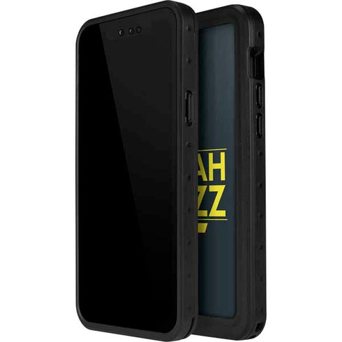 NBA Utah Jazz Standard - Black iPhone 15 Waterproof Case